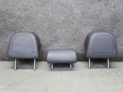 2008 VW GOLF MK5 R32 2-DOOR SET OF 3 REAR SPORT SEAT LEATHER HEADREST OEM