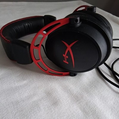HyperX Cloud Alpha Black-Red Headband Gaming Headset NO MICROPHONE