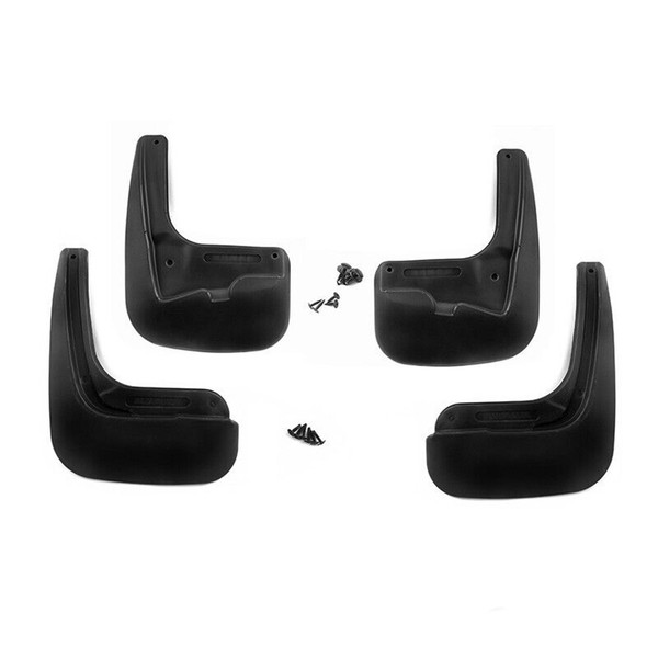 SchmutzfäNger KotflüGel FüR Peugeot 208 2012-2019 Kunststoff Schwarz 4Tlg-image