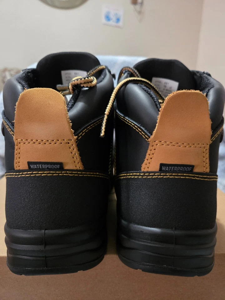 Nuevas botas de trabajo OrthoFeet granito negras para hombre talla 10 extra anchas Foto 4 de 4