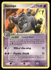 Dusclops 17/100 Rare Crystal Guardians Pokemon Lightly Played