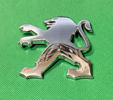 Peugeot Vintage Car Badge Emblem 9648804880 85x80mm