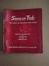 Snap-on Tools 1958 Vintage Original Tool Catalog- Snap-on Tools 1958 Vintage Original Tool Catalog-