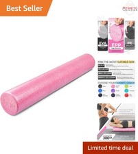 High-Density EPP Foam Roller Exercise Yoga Pilates Stretching 36 inch