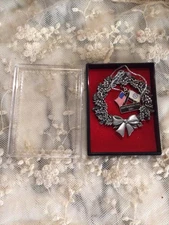 9-11 2001-Christmas Tree Ornament/ Remembrance/ Pewter In Original Case-Family