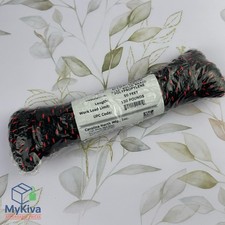 Braided Polypropylene Rope 7/32 Inch 50 Ft Clothesline Utility Cord 150 Lb Limit