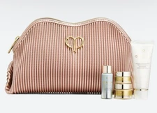 Cle de Peau Beaute 5pc: Eye Cream, Volumizing Cream, Serum, Cleanser NWT