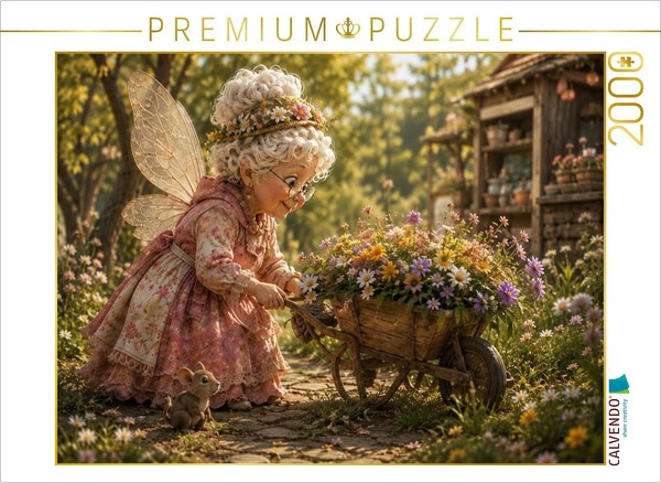 Calvendo Puzzle Flowers For Everyone | 2000 Pieces, Finished Size 35.4 × 26.4 In-image