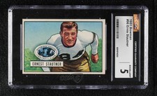 1951 Bowman Ernie Stautner #96 CGC 5 HOF 06mi