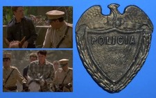 Old Vintage screen used Movie Prop All the Pretty Horses Mexico Badge Matt Damon