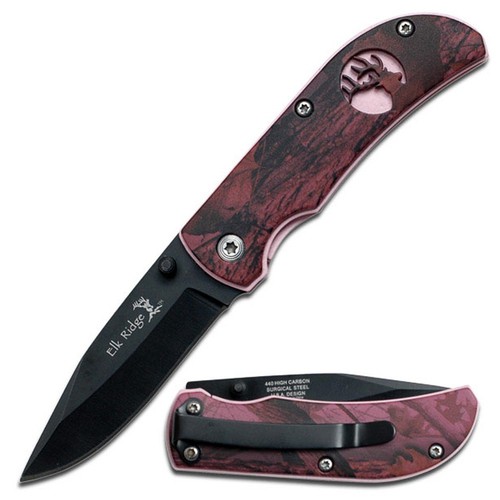 Elk Ridge Pink Camo Pocket Knife - Bild 1 von 1