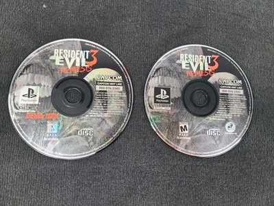 Resident Evil 3: Nemesis PlayStation 1 PS1 With Demo Disk (TESTED)