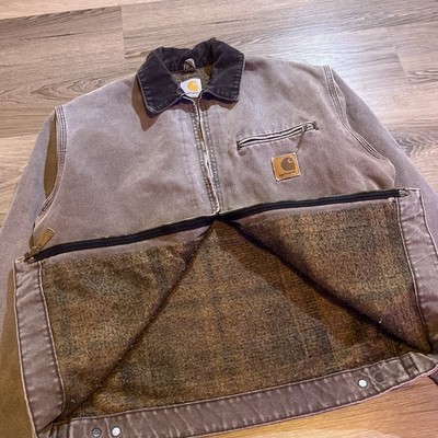 carhartt デトロイトジャケット J43 CHT カーハート Vintage 90s J43 CHT CARHARTT Detroit Workwear Jacket RARE JAPAN | eBay