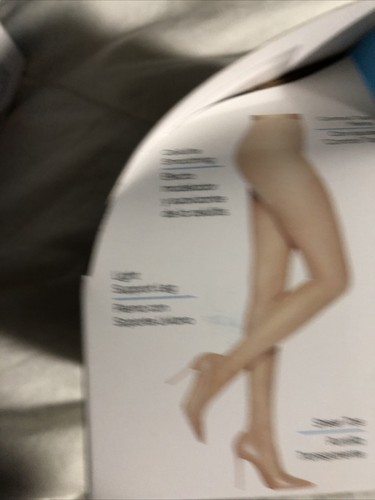 3 Pair Leggs Sheer Energy Compression Tights Light Support Leg NUDE/SUNTAN Sz Q+ - Picture 5 of 5