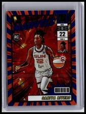 2025 Donruss WNBA #5 Saniya Rivers Net Marvels Press Proof Blue
