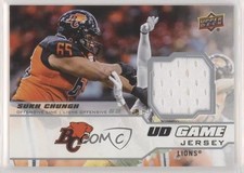 2020 Upper Deck CFL UD Game Jersey Sukh Chungh #GJ-SC l5j