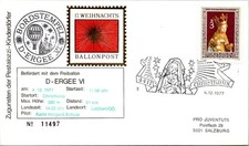 GOLDPATH: Austria cover 1977 balloon mail CV918_P29