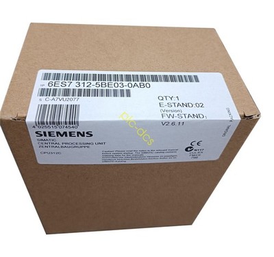 1PCS 6ES7 312-5BE03-0AB0 SIEMENS S7-300 CPU 312C 6ES7312-5BE03-0AB0 5BEO3-OABO