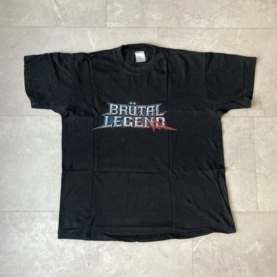 vintage brutal legend action adventure strategy video game tee size large