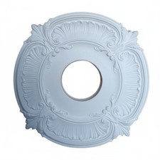 Round PU Ceiling Decorative Disc Floral Decorative Ceiling Decorative Disc