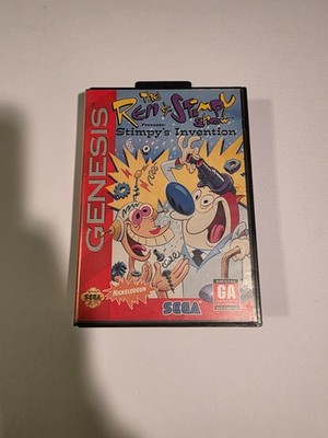 Ren & Stimpy Show Presents: Stimpy's Invention (Sega Genesis, 1993)   Complete  