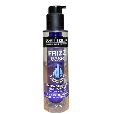 John Frieda Frizz Ease Bamboo Extract Serum Extra Strength For Thick 1.69oz Hair