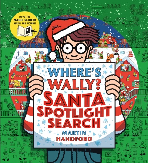 Where's Wally? Santa Spotlight Search by Martin Handford (Hardback Book)