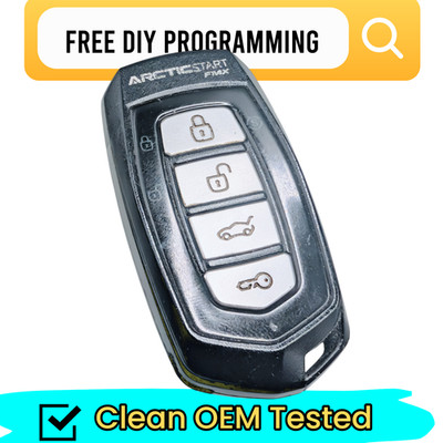 Clean Arctic Start AR2WG14R-FM Remote Start Transmitter Key Fob VA5REH500-2WFX