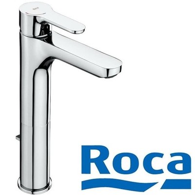 Roca L20 XL Monoblock Spüle hoher Auslauf & Zugstangen Ablauf A5A3C09C00 Chrom Mischbatterie