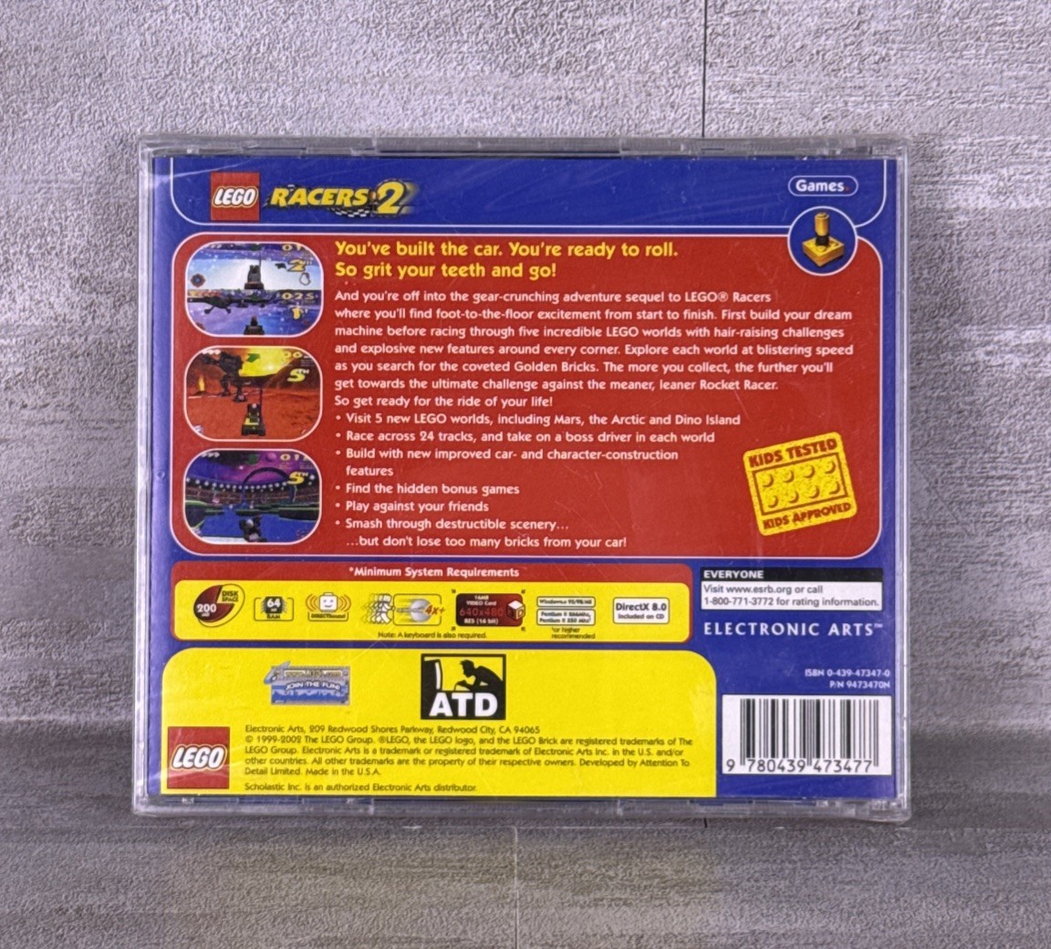LEGO Masterpiece Rock Raiders CD ROM PC Video Game Read