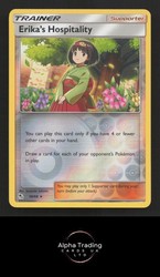 Erika's Hospitality 56/68 Hidden Fates Reverse Holo Rare