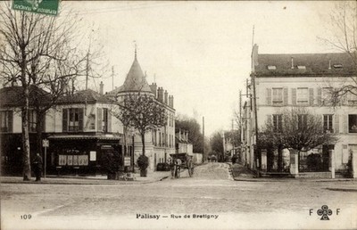 Postcard Palissy Val de Marne, Rue de Bretigny - 4513730