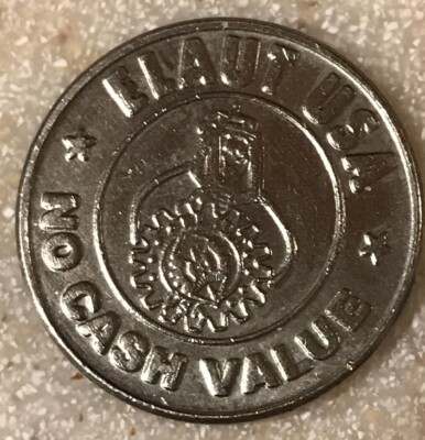 Elaut Usa No Cash Value Token Coin Ebay