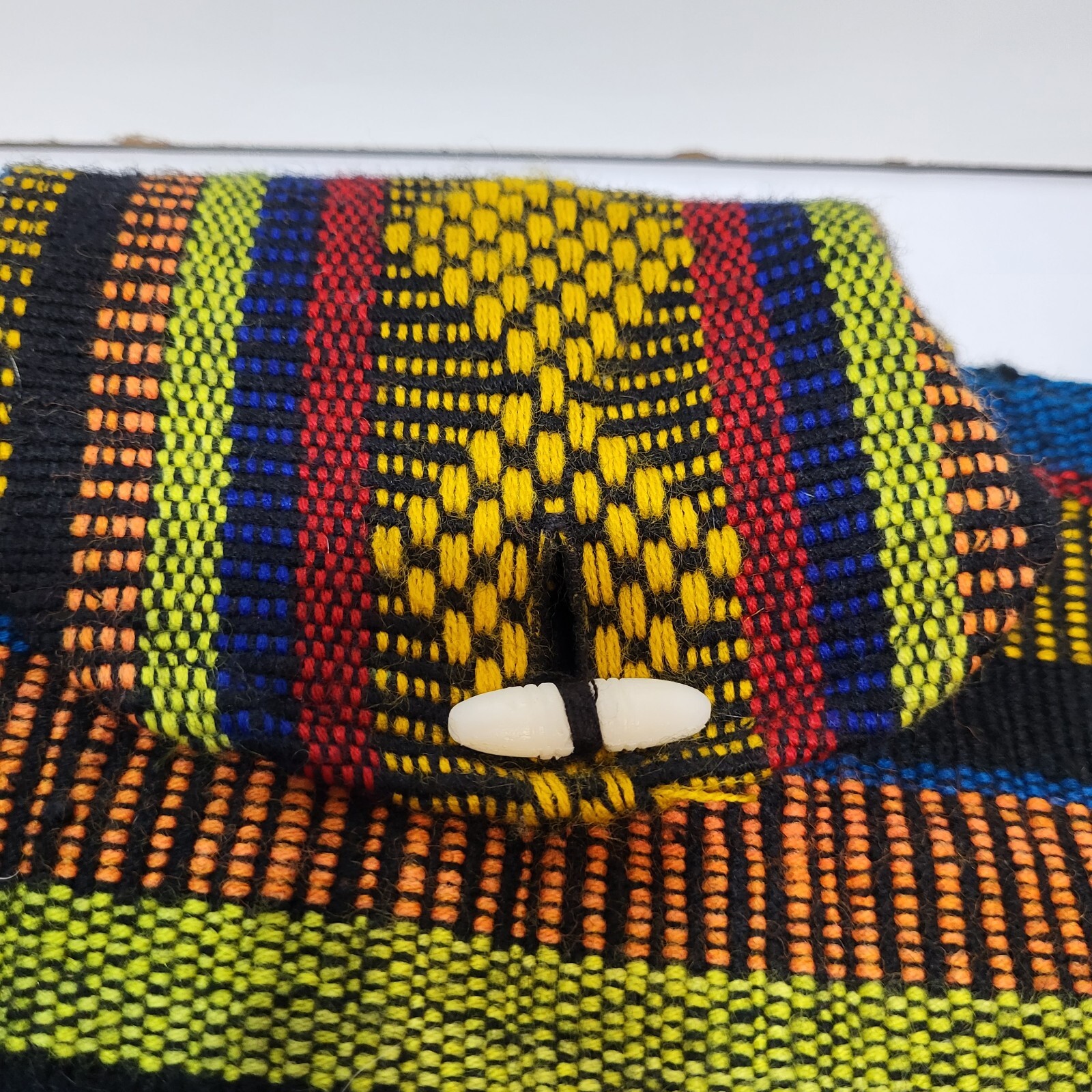 PINZON BOHO Drawstring Back Pack Bag Multi Colore… - image 7