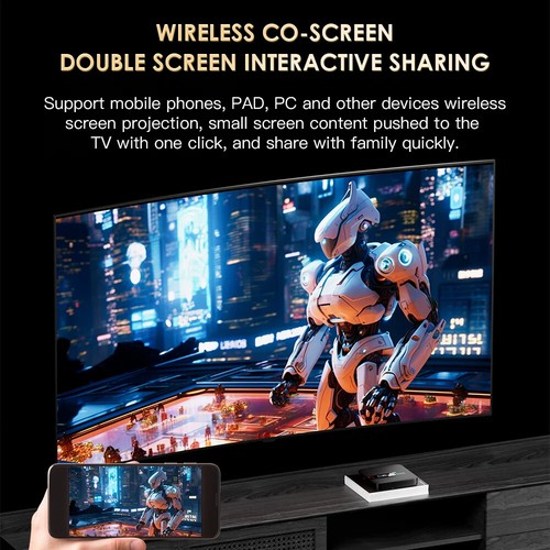 H20PRO Android Android 10.0 2GB 16GB 2,4&5G WLAN 4K Mediaplayer TV Box Smart TV - Bild 5 von 10