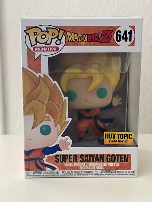 Funko Pop! Dragon Ball Z Super Saiyan Goten #641 Hot Topic Exclusive 