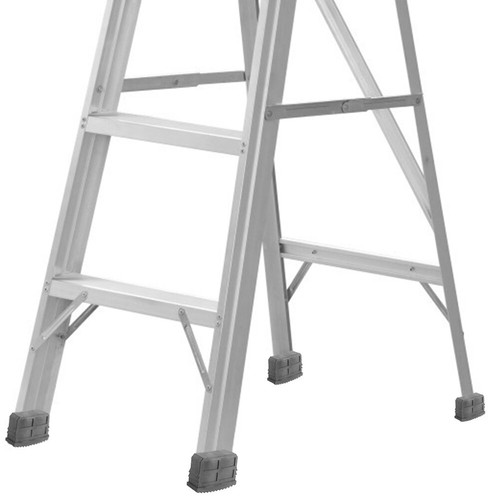 2 Piezas Pies de Escalera de Goma Pies de Agarre para Escalera de Aluminio Antideslizante Negro YAN - Imagen 5 de 7
