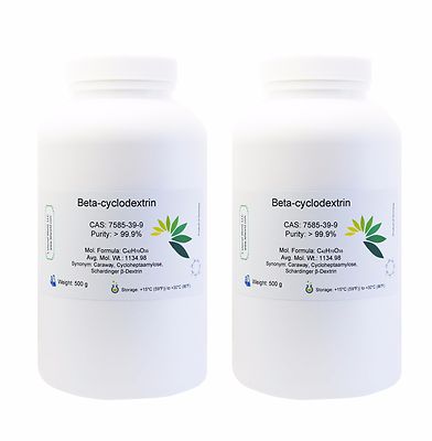 Beta-Cyclodextrin, 1 kg, 99.9+%,Pharmaceutical Grade, COA Provided! Great Deal