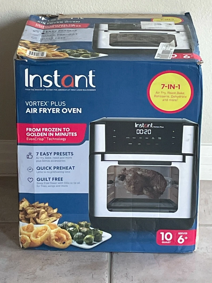 Instant Vortex Plus 10-Quart Air Fryer Oven with 7-in-1 Cooking