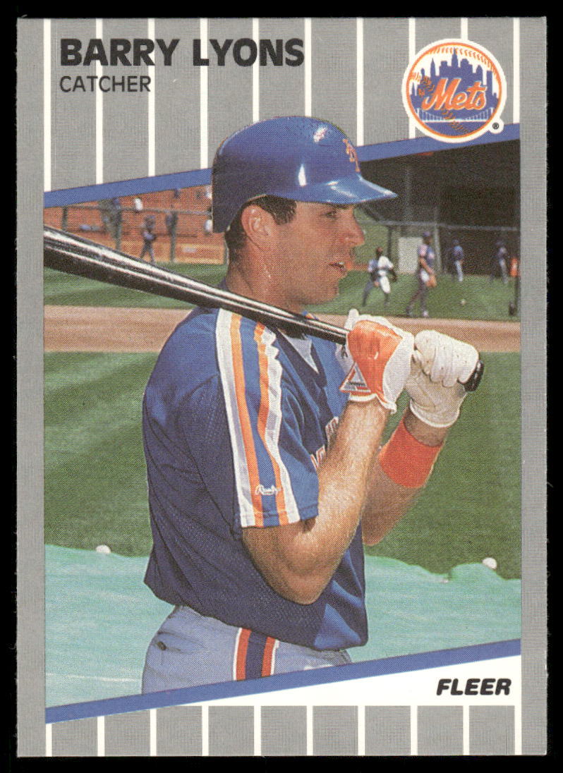 1989 Fleer Update #U-101 Barry Lyons