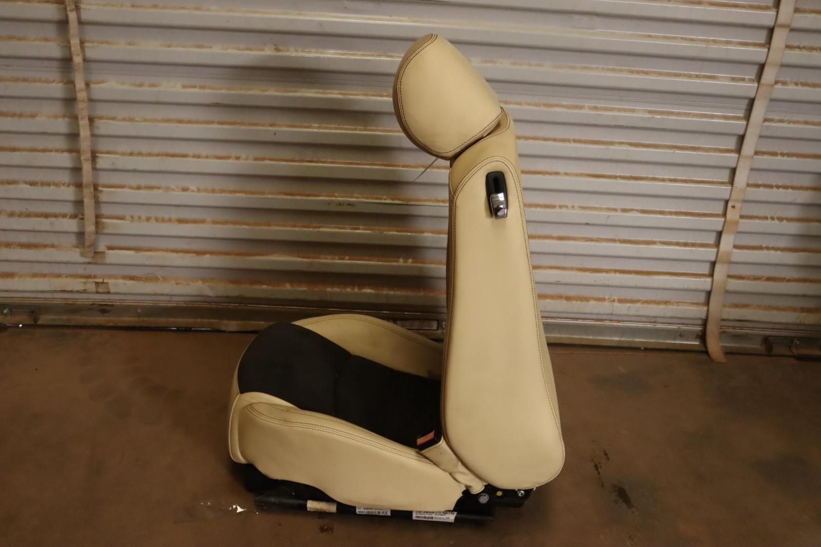 2008-2012 MASERATI GRANTURISMO S FRONT RIGHT PASSENGER SEAT TAN COMPLETE OEM