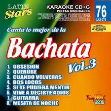 Karaoke Latin Stars 76 Bachata Vol. 3