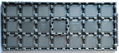 100x Intel CPU Lagerung Tray Holder fr 21 CPUs Sockel 1151 1150 1155 1156 775