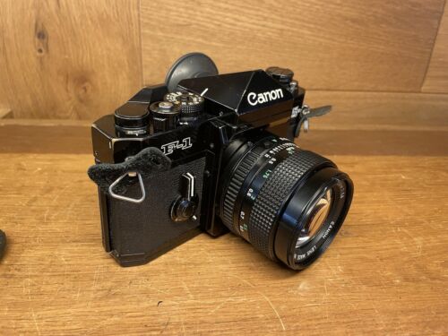 *Rare 1980 Lake Placid Olympic Model : Near Mint* Canon F-1 Film Camera w/ Lens - Picture 6 of 24