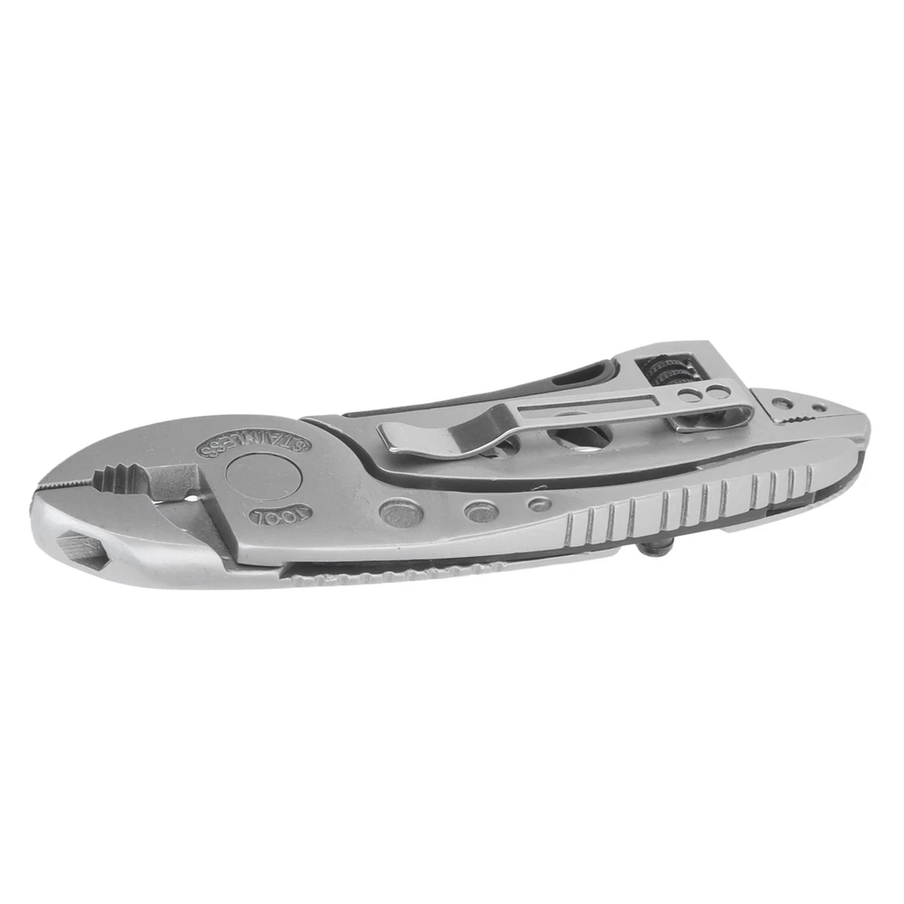 Multi Tool Adjustable Wrench Screwdriver Emergency Gear For Survival NF9