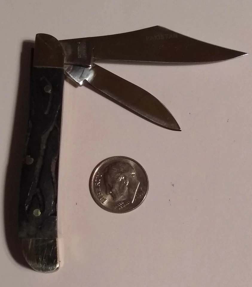 Little Peanut 2 3/4" Worm Groove Bone Stainless Steel w/Nickle Silver *SALE* - Image 2 of 4