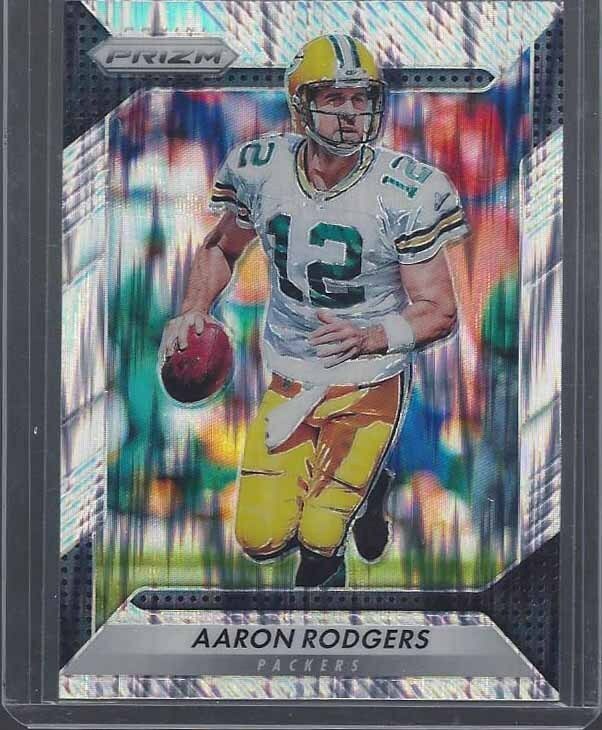 AARON RODGERS 2016 PANINI PRIZM FLASH PRIZMS SP #89