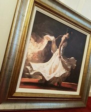 Mark Spain Limited Edition Prints Signed Burning Passion I *FREE UK DELIVERY*