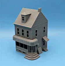 HO-Scale Pennsylvania Corner Store Deli Grocery -1:87 Scale Building