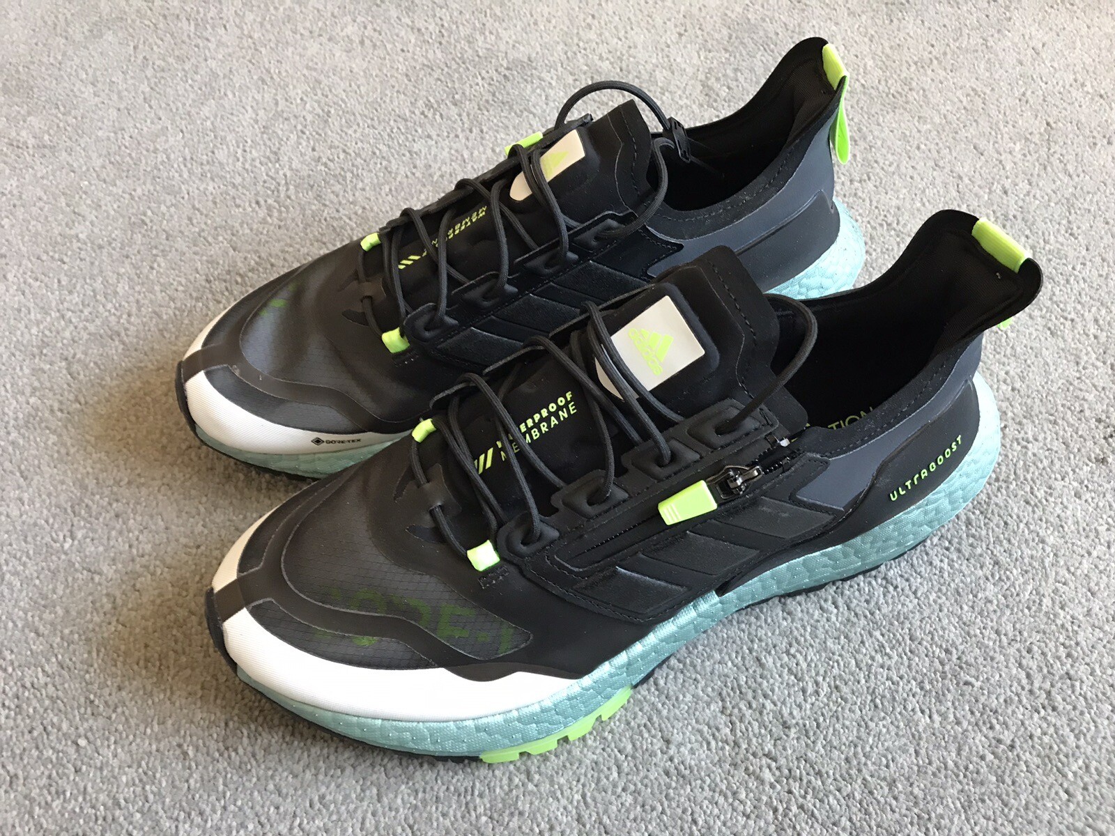 Adidas Ultraboost 21 GTX Men's Running trainers (UK 7.5) worn once RRP £180 eBay